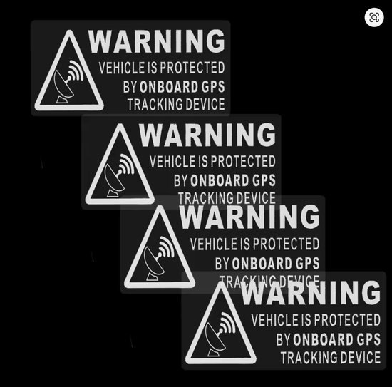 Autocollant antivol GPS pour voiture