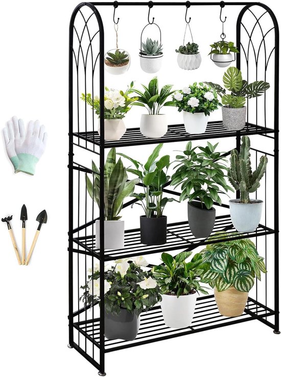 Bloempot Standaard Squarely StandON Black Ash
