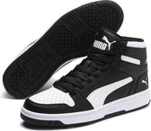 PUMA Rebound LayUp SL Sneakers Unisex - Puma Black-Puma White - Maat 44.5