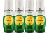 SodaStream Classics Ginger Ale siropen - Gember smaak - Goed voor 36L bruisende drank - 4 stuks - 4x440ml