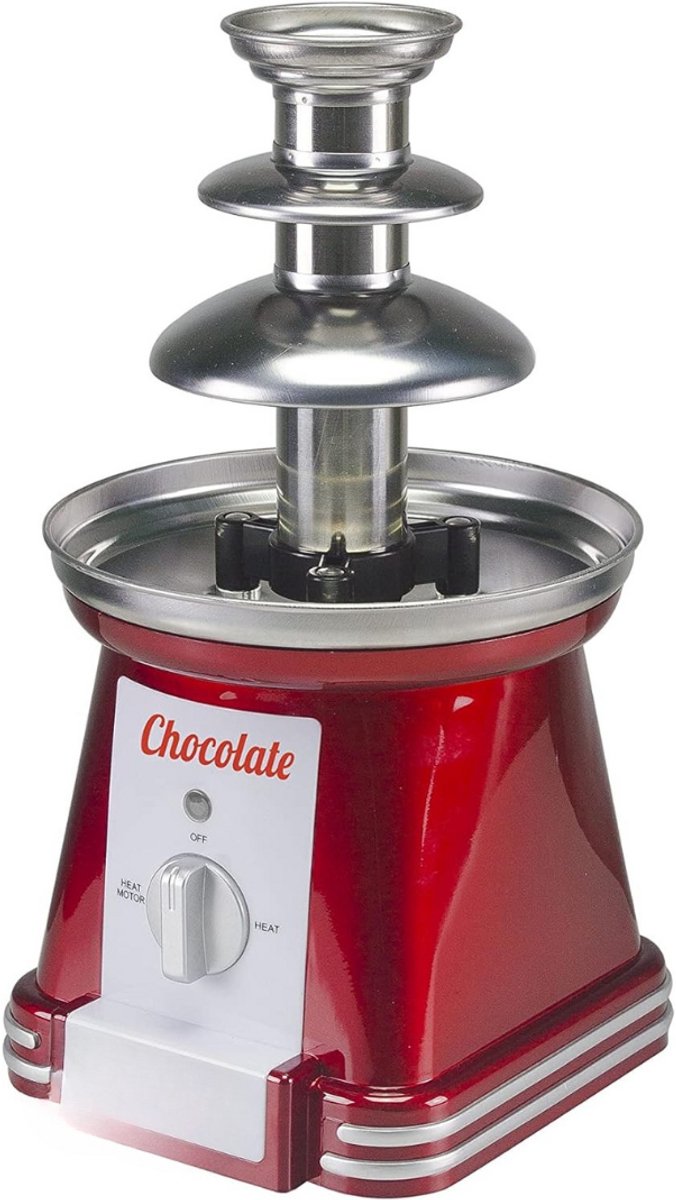 Lexium Chocoladefontein - Chocolade Fondue - Chocolade Smelter - Chocolade Verwarmer - Smeltchocolade - Premium Quality