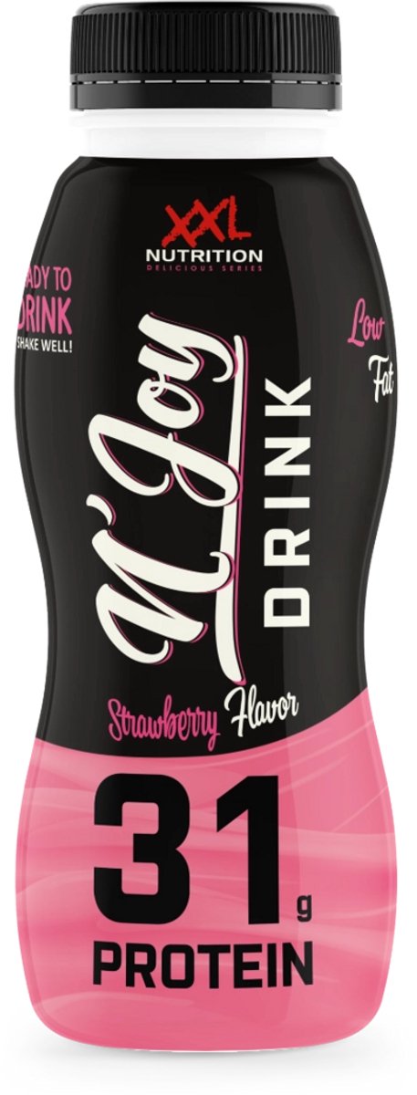 Goedkoopste XXL Nutrition N'Joy Protein Drink Aardbei (310 ml