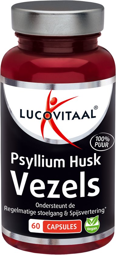 Lucovitaal Psyllium Husk Vezels 60 capsules