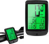 Fietscomputer - Draadloze Fietscomputer - Fietskilometerteller - Draadloze Fiets Computer Draadloos Waterdicht - Kilometerteller Fiets - Eenvoudig Te Installeren - Waterdichte Kilometerteller - Zwart