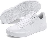 PUMA Caracal Jr Sneakers Kinderen - Puma White-Puma White-Puma Silver - Maat 38.5