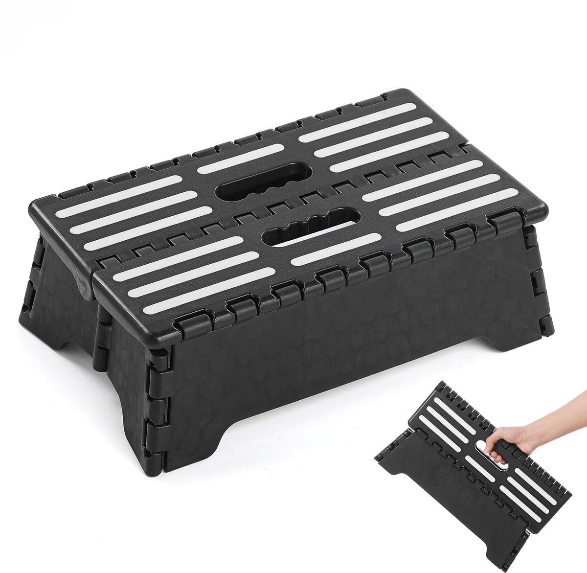 Ibenzoa® Opvouwbare en Draagbare Keuken- en Badkamerkruk met Antislip Oppervlak