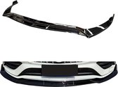 Front Lip compatibel met Mercedes CLA Klasse C118 (2018+) Glans Zwart