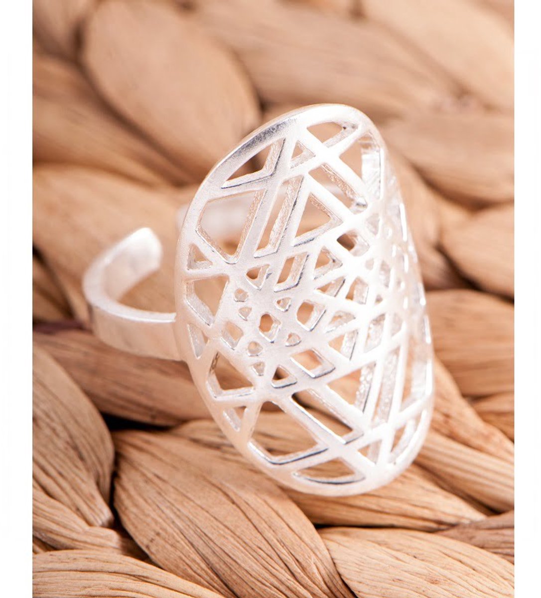 Ring Sri Yantra open