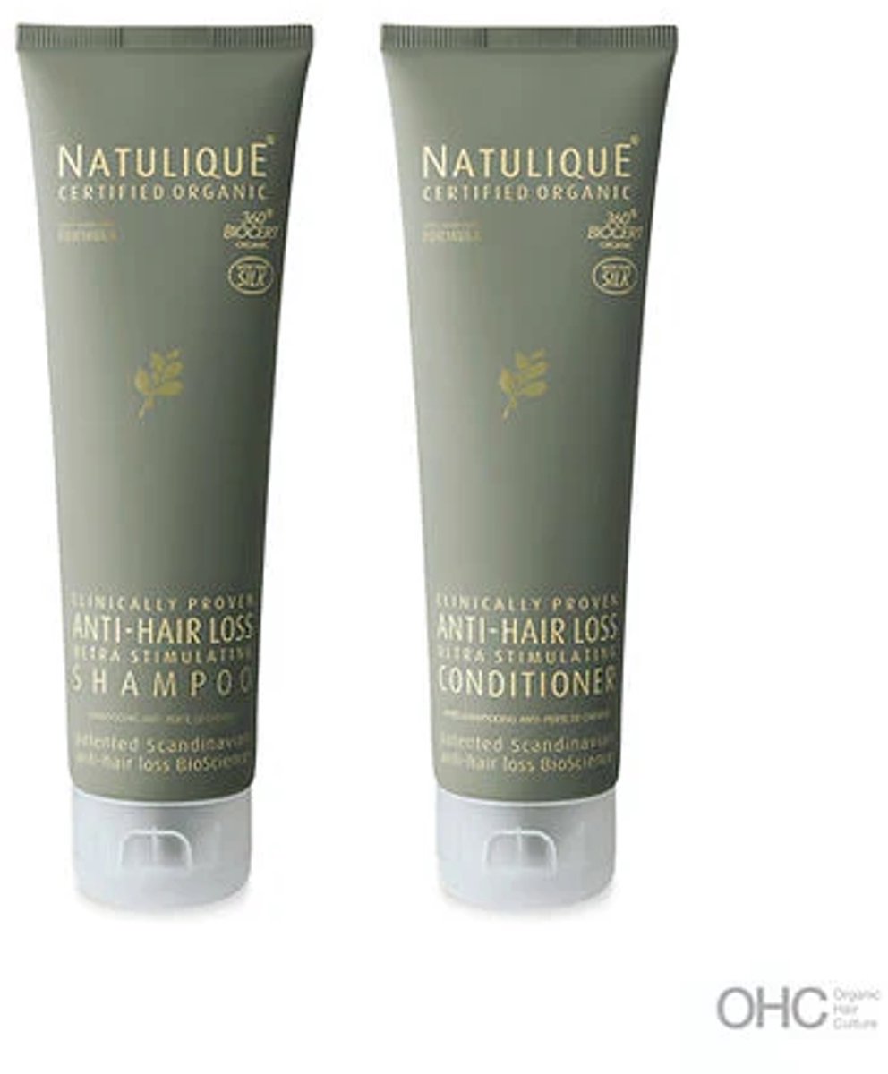 NATULIQUE DUO PACK - Anti Hair Loss Shampoo + Conditioner 2 x 150ml