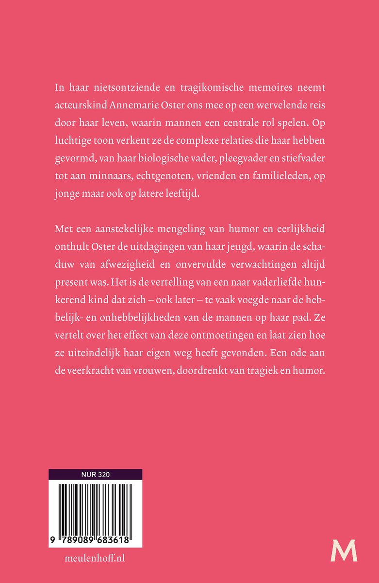 Mannen - back cover
