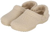 Morethansocks - Klomp pantoffels dames - Teddy - Maat 37 t/m 42 - Dames pantoffels - Dames klomp - pantoffels dames - sloffen dames