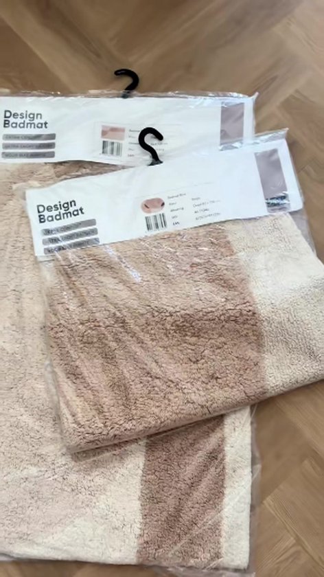 Badmat Plage - Taupe 80 x 100 cm