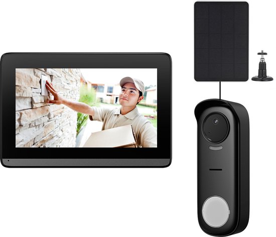 Doorsafe 4700 met WiFi & App + zonnepaneel | HD draadloze - Doorsafe - €349,00