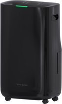 Luchtontvochtiger en Luchtreiniger - 16L - HEPA filter - 240W- Zwart - Vivid Green
