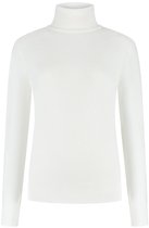 DAMES COLTRUI - Glad Gebreid - Viscose - Kleur Off White - Maat S