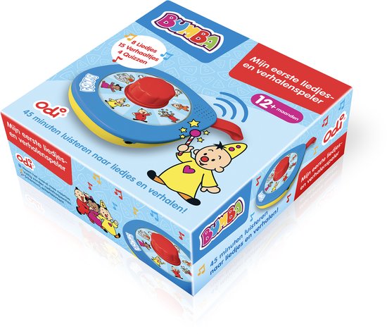 Bumba Verhalen- en Muziekspeler - 15 Luisterverhaaltjes, 8 Kinderliedjes, Quizzes & Geluiden - ODI® Audio-Speelgoed zonder Scherm - Voor Peuters vanaf 1 Jaar - Luisterboek-Speler / Storyteller / Muziekspeler van Merkloos — afbeelding 2