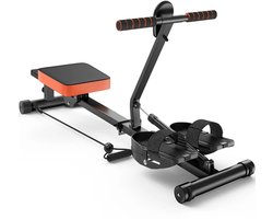 Maison Nordique - Roeitrainer - Roeitrainers - Roeimachine - Roeitrainers inklapbaar - Lcd scherm - Max 120kg - Fitness - Zwart