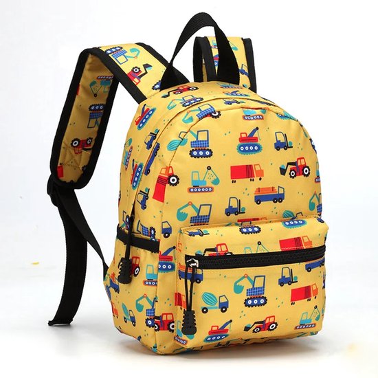 Cartoon Graafmachine Tractor Rugzak Kinderen Schooltassen Kids Kleuterschool Tas Baby Peuter Rugzak Jongens Boek Tas Gift, A, 1 Cartoon Graafmachine Tractor Rugzak Kinderen Schooltassen Kids Kleuterschool Tas Baby Peuter Rugzak Jongens Boek Tas Gift, A, 1
