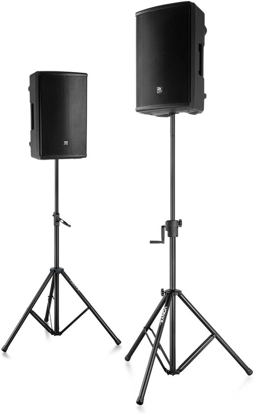Luidsprekerstandaard - Vonyx LS93 wind-up speakerstandaards 205cm - 70kg (Set van 2) van Vonyx — afbeelding 3