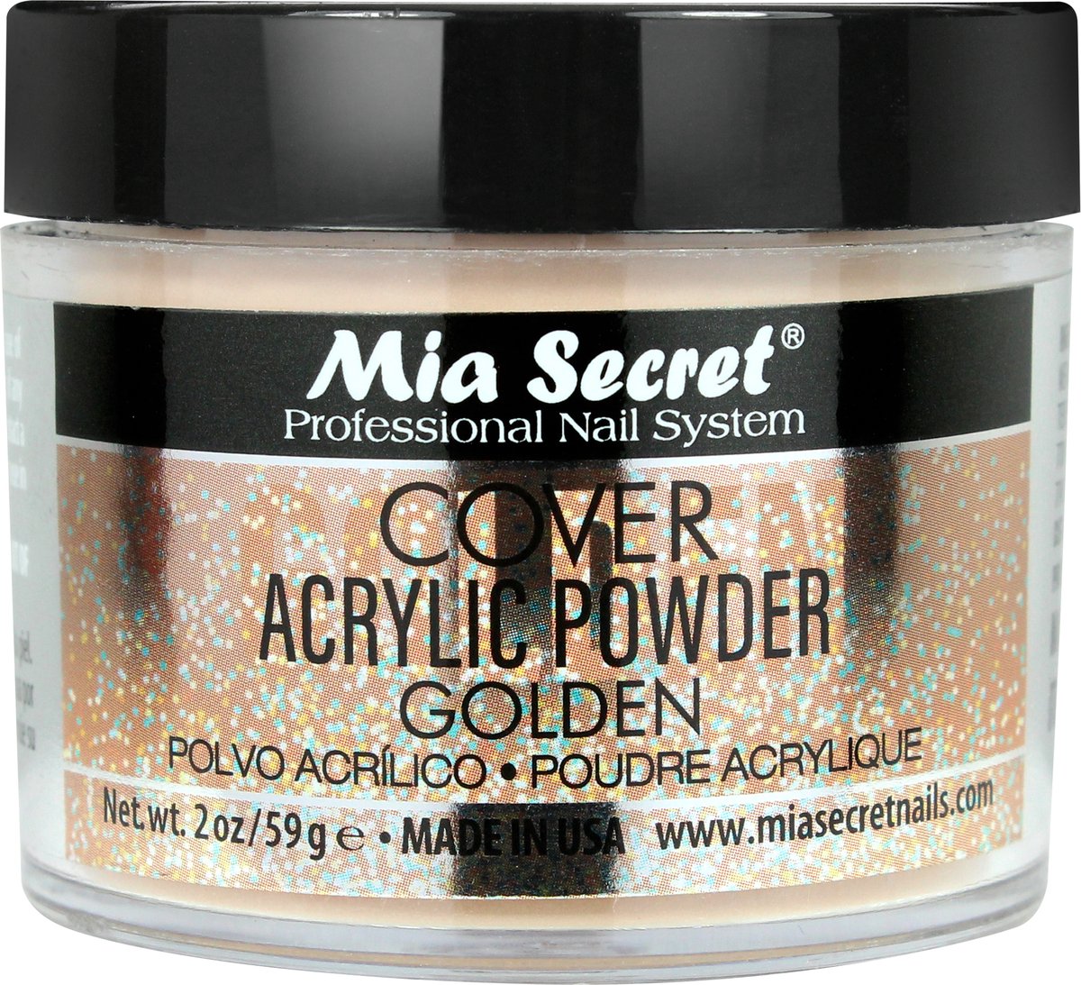 Goedkoopste Cover Acryl Poeder Golden 60ml.