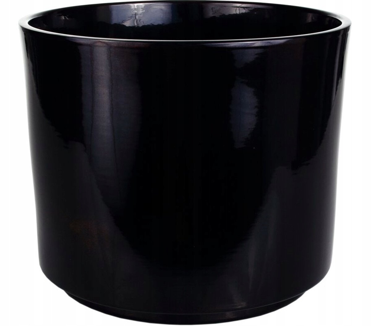 Ceramische pothoes, zwart, 22 cm