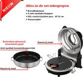 Eratec traditionele steenoven - Pizza Oven - Tasfirin