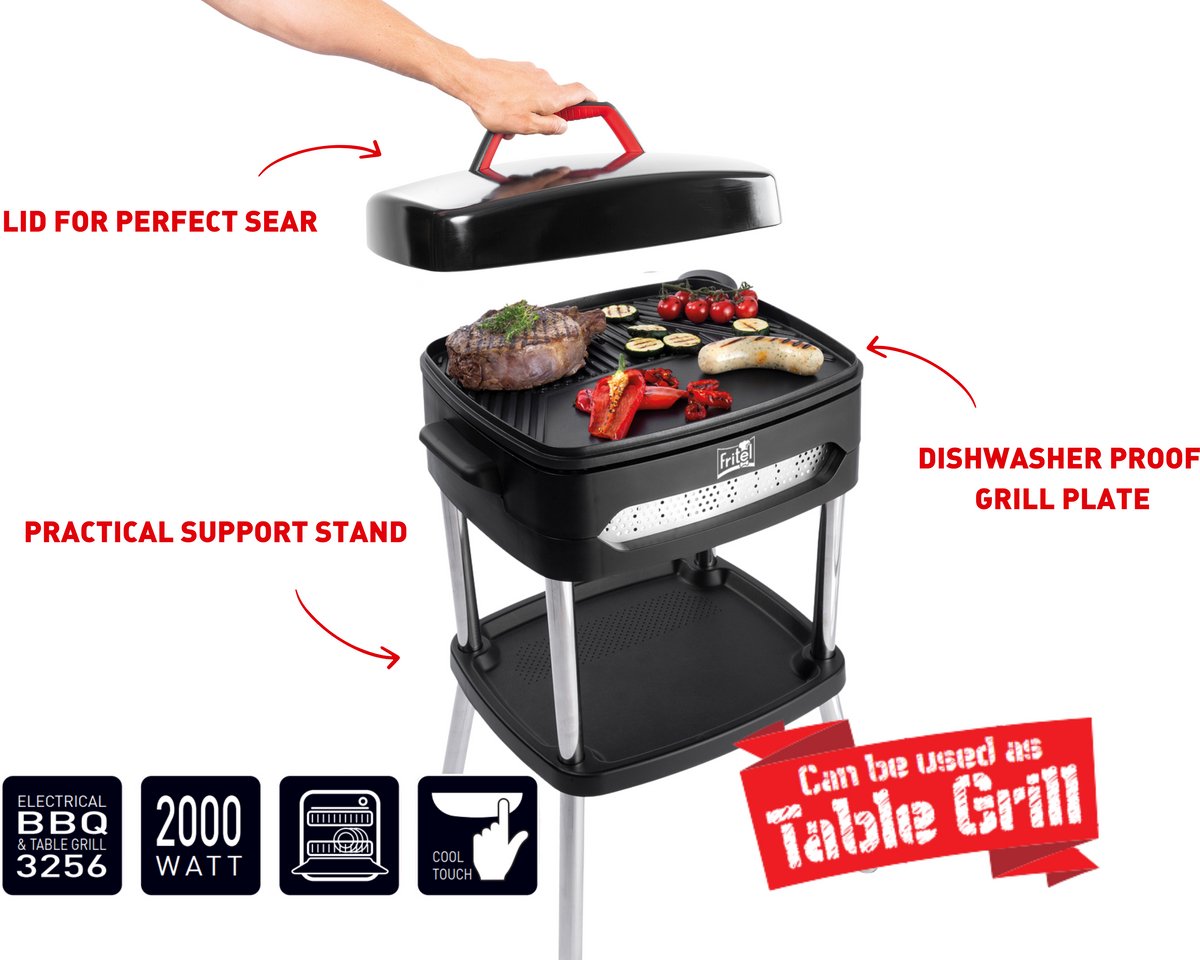 FRITEL FRITEL BBQ 3256 Tafelgrill - afbeelding 5