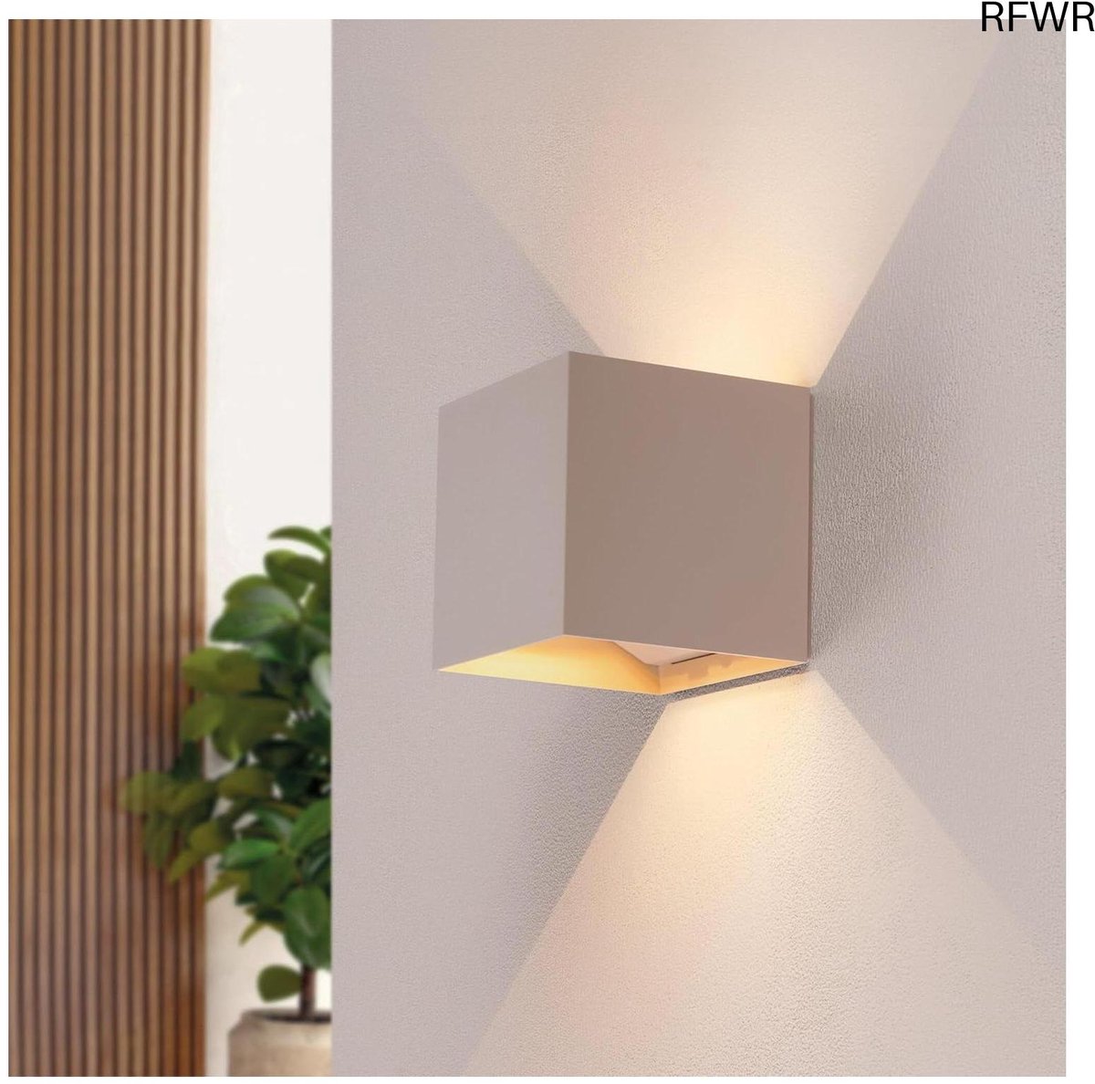 RFWR® Oplaadbare USB Wandlamp met Bewegingssensor en IP44 Voor Buiten en Badkamer