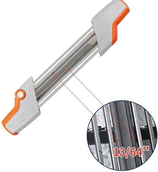 2-in-1 Kettingzaagslijper - Kettingzaagslijper - Easy Handheld Mini - om tanden en dieptebegrenzer te slijpen - 4,0 mm van MIIIW Tools — afbeelding 4