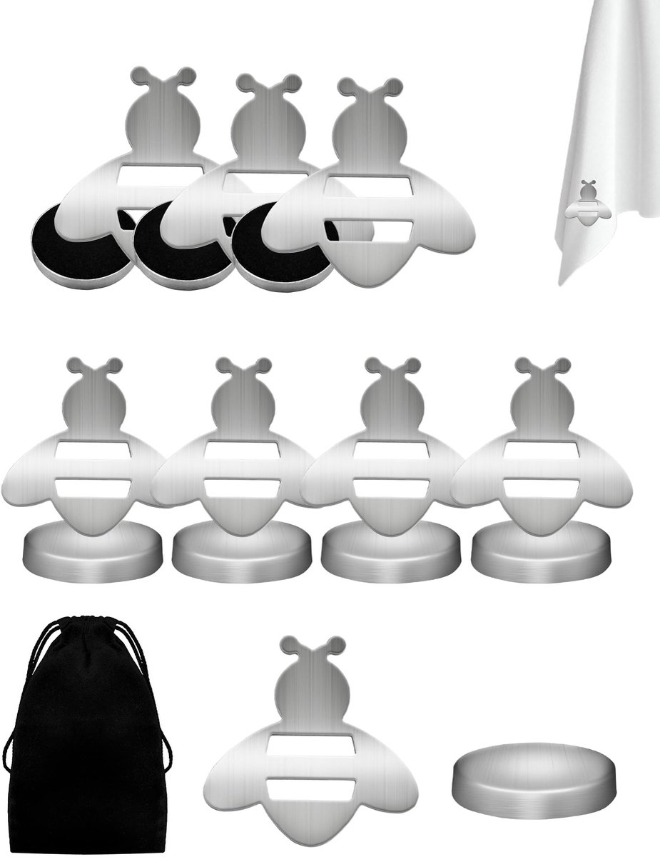 Ibenzoa® Zware Tafelkleedgewichten Met Sterke Magneten Voor Outdoor Evenementen - Set Van 8 Stuks