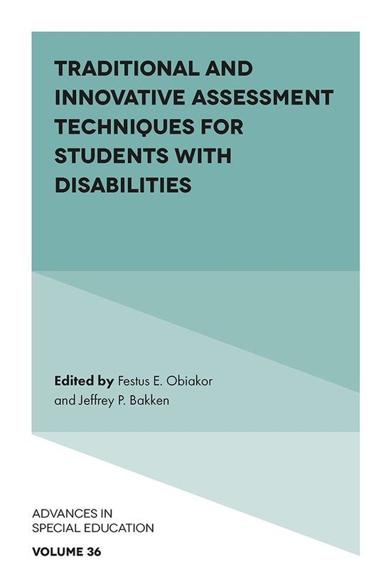 Advances in Special Education 36 - Traditional and Innovativ ... - cover