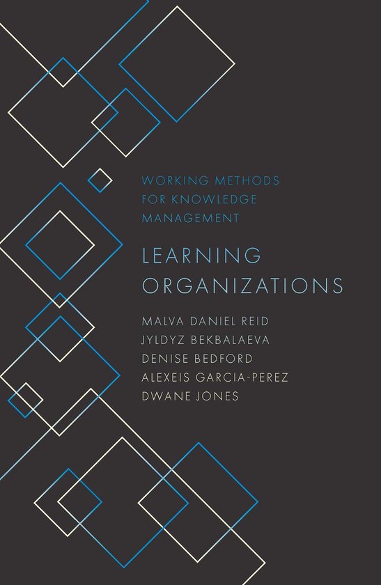 Working Methods for Knowledge Management - Learning Organiza ... - cover