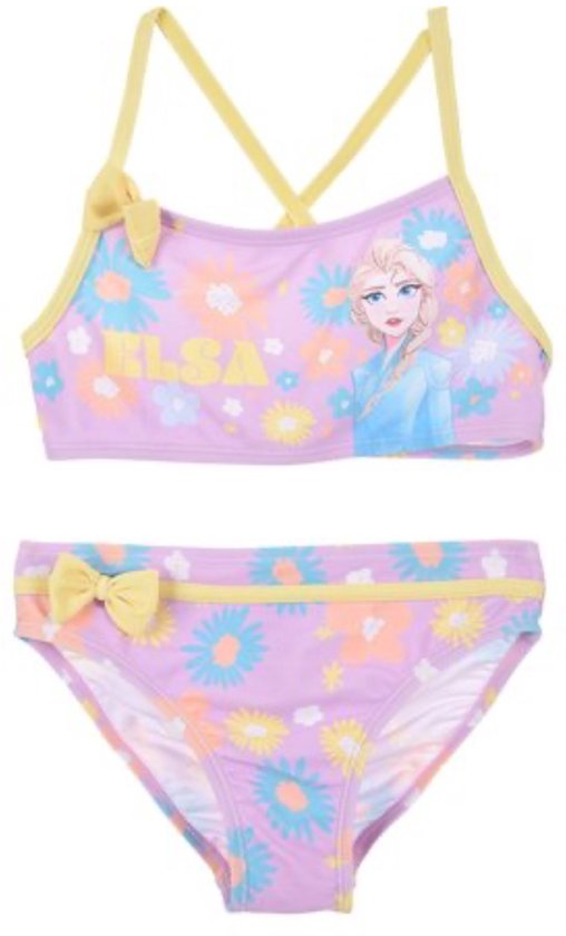Disney Frozen Bikini - Elsa - Lila - Maat 122/128