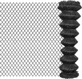 VDXL Gaashek 25x1,5 m staal grijs