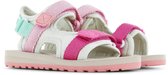 Shoesme Beige Lichtgewicht Sandaal - Sandalen Kind - Meisjes - Beige Pink Green - Spandex - Maat 28