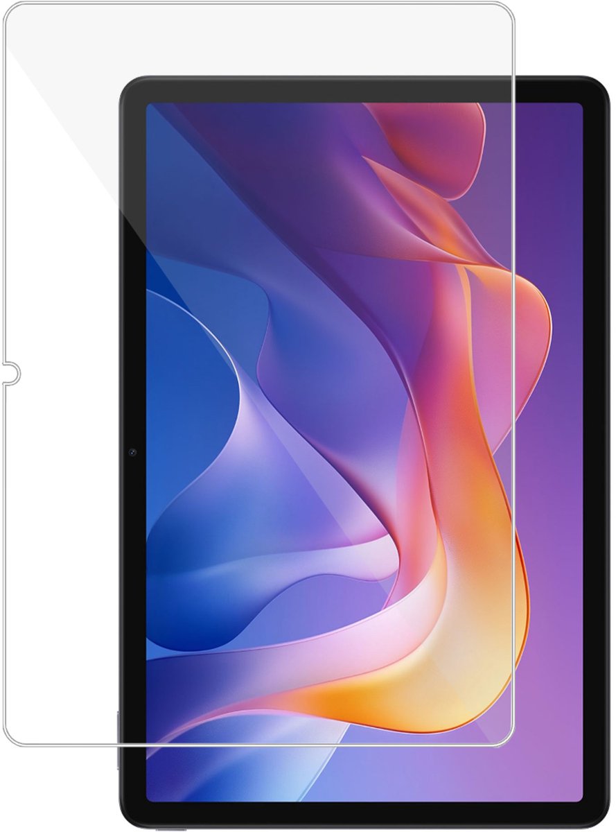 TechNow Screenprotector geschikt voor Xiaomi Redmi Pad 2 Screenprotector - Gehard Glas - Rounded - Proteqt+