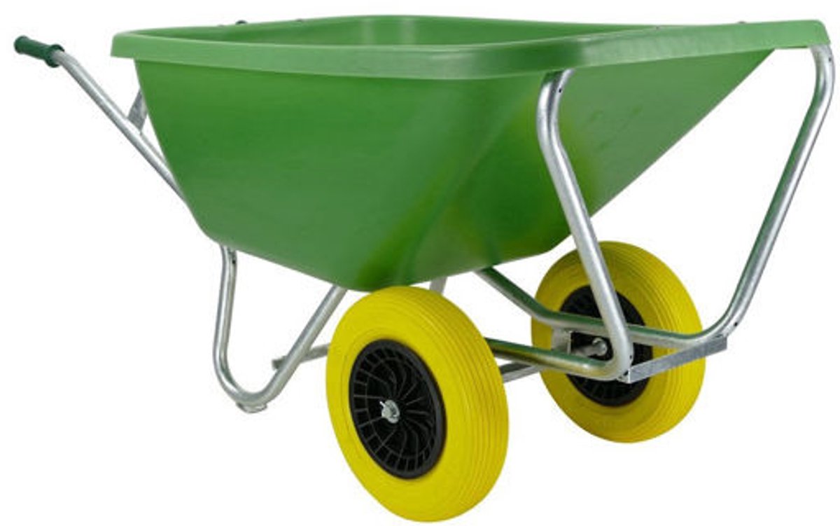 Bol.com Fort Kruiwagen F&S 200/2 FP 200 liter met 2 anti-lekwielen aanbieding