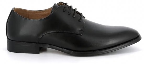Chaussures à lacets noires soignées pour hommes, taille 40