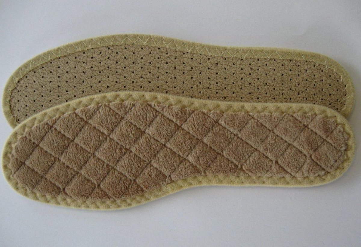 Debe Warm 'n Cozy Luxe Inlegzolen Maat 46 - Super Zacht - Microvezel - Leder/Leer/Lederen - Dames/Vrouwen & Mannen/Heren