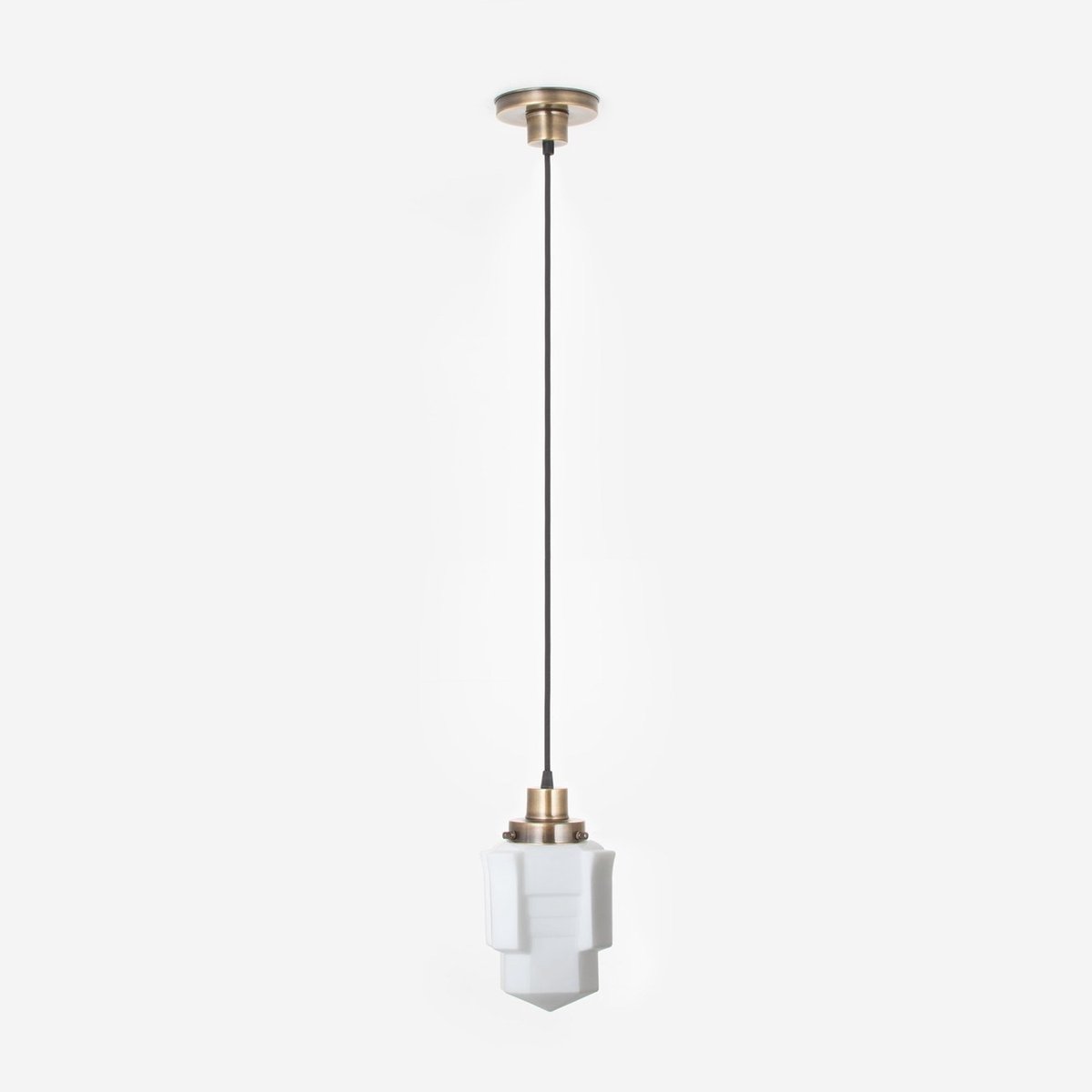 Hanglamp aan snoer Apollo 20's Brons - Art Deco Trade