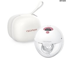 RFWR® Draagbare borstkolf - Handige en comfortabele on-the-go pomp in het rood