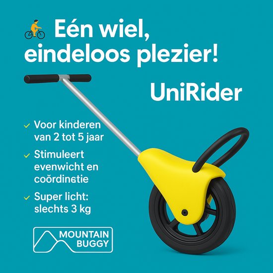 Mountain Buggy Unirider Loopfiets – kinderfiets bol
