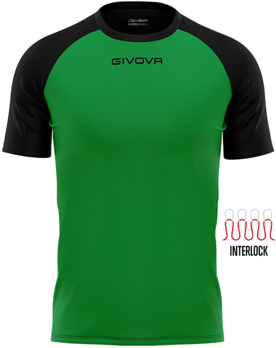 Givova Official - Capo Taglia sport shirt - groen - maat 3XS