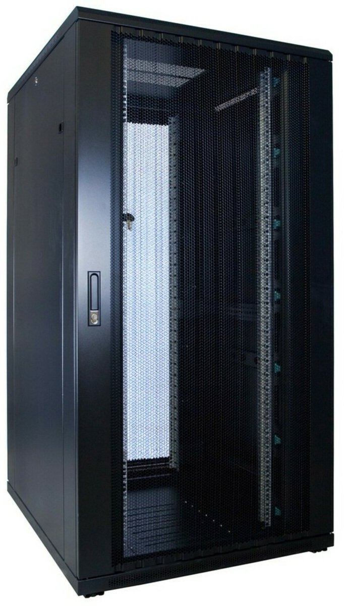 Image of DSIT 32U serverkast met geperforeerde deur 800x1000x1600mm (BxDxH) - serverbehuizing - serverrack - 19 inch