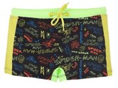 Marvel Spiderman Zwembroek - Zwemboxer - Fluor Groen - Maat 110/116