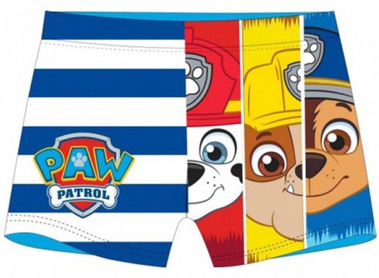 Paw Patrol Maillot De Bain Garçon – Combinaison Natation Rubble, Marshall & Chase, Une Pièce Fun Et Colorée