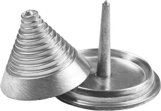 Grasmaaiermes - Balancer Metaal Zink - Gegoten Slijpgereedschap - Voor Tuinonderhoudsapparatuur Mes Balanceren - Grijs