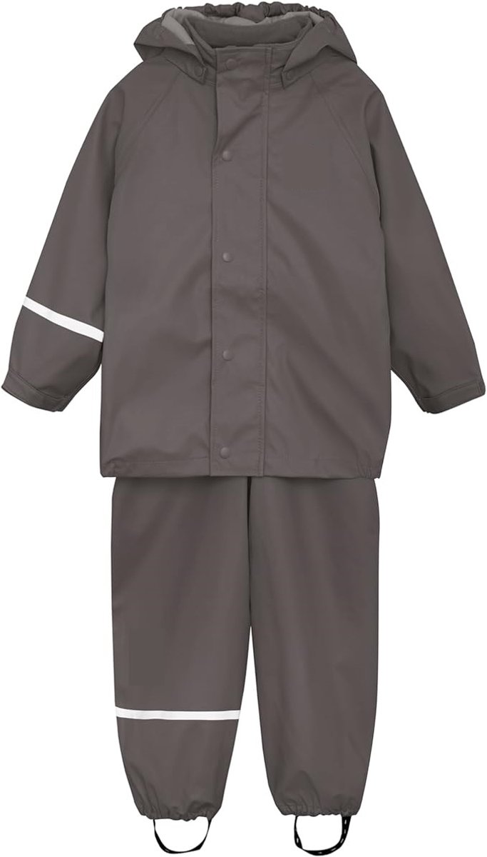Famanu - Basic rainwear set – solid PU meisjes Regenjas