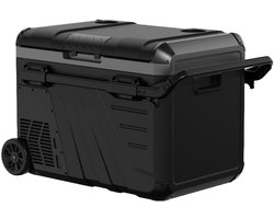 Evolar Elektrische Compressor Koelbox - 35L - 12V en 230 volt - Met Wielen & Hendel - Coolbox - Zwart