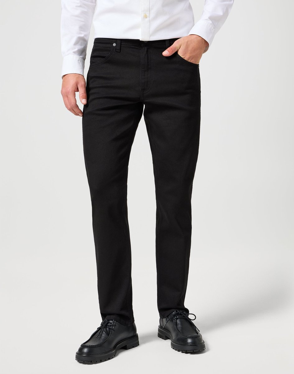 Wrangler - Greensboro - Heren Regular Straight-fit Jeans - Marine Tint – Jeans Barn